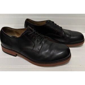 FRYE Grant Black Leather Oxford Dress Casual Shoes Mens Size 13